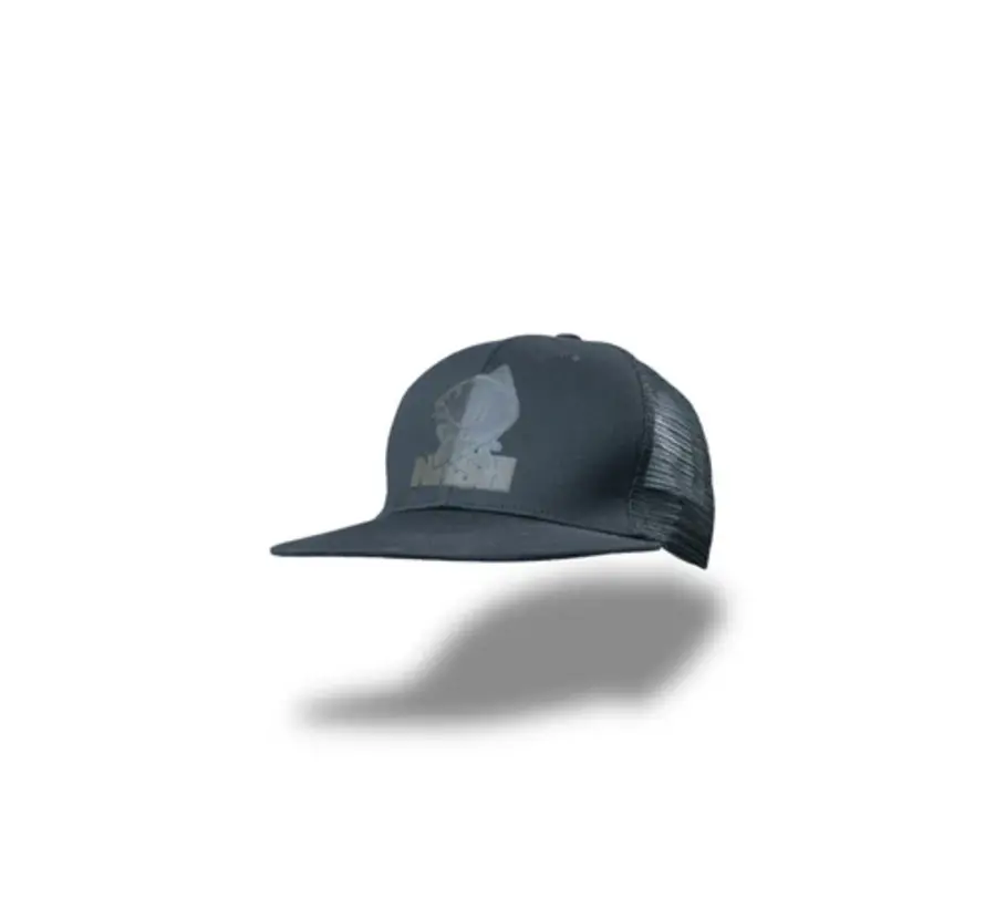 Make It Happen Big Fish Trucker Cap Black