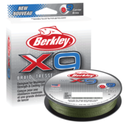 Berkley X9 Braid Low Vis Green 150 meter