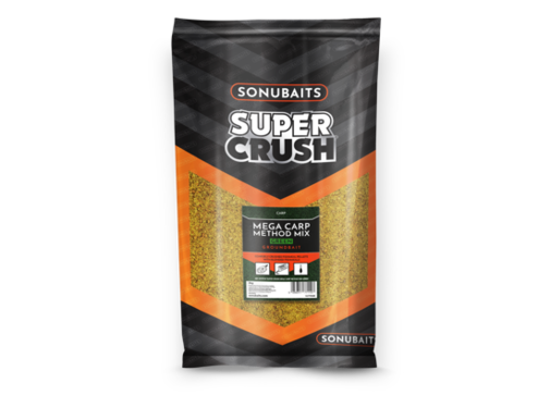 Sonubaits Super Crush 2kg - Mega Carp Method Mix Green