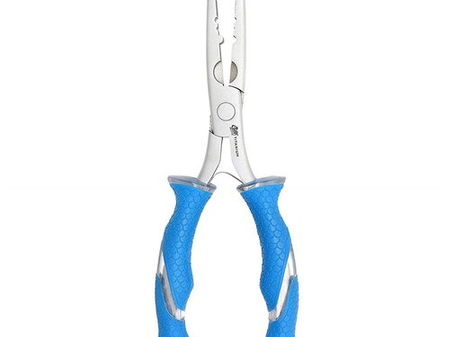 Cuda Needle Nose/Split Ring Plier 8"