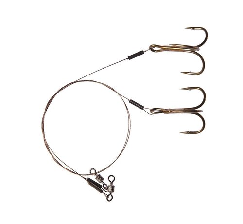 Dragon Treble Hook Leader 1x7 Surfstrand AFW 40cm