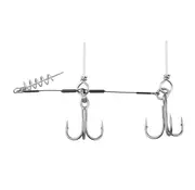 Dragon Screw In Soft Lure Pike Rig Double 27k
