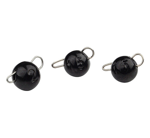 Trout Master Tungsten Bottom Jigs Black