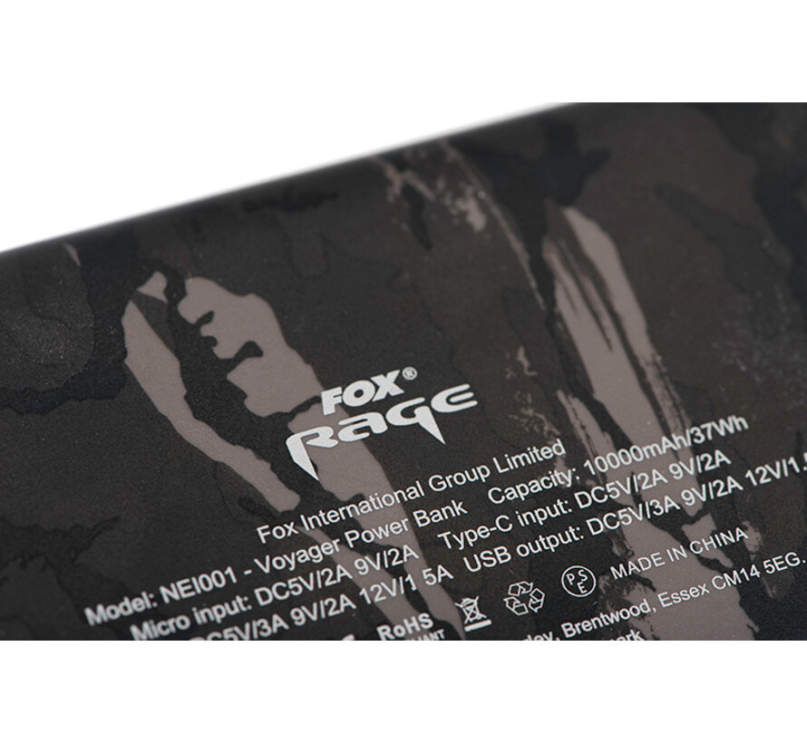 Voyager Camo Power Bank 10K mAh