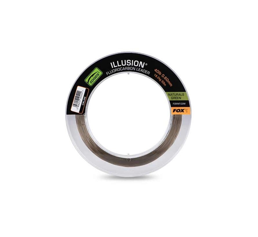 Illusion Fluorocarbon Leader 40lb 18.2kg (0.60mm) x 50m