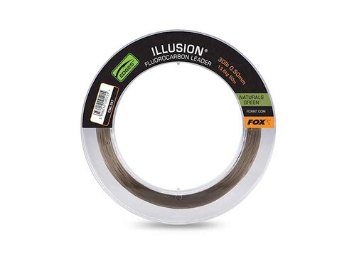 Fox Illusion Fluorocarbon Leader 30lb 13.6kg (0.50mm) x 50m