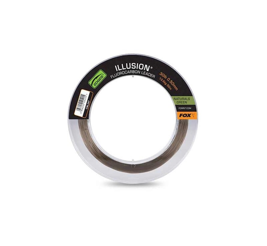 Illusion Fluorocarbon Leader 30lb 13.6kg (0.50mm) x 50m