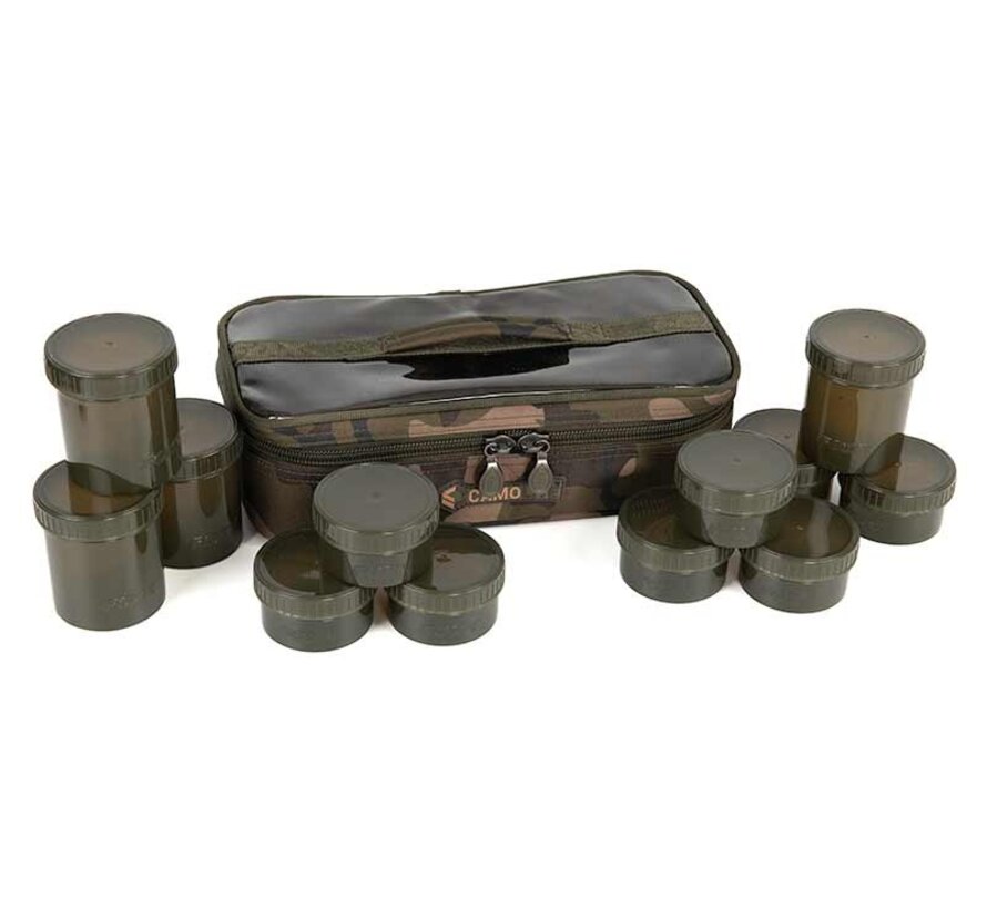 Camolite 12 Pot Hookbait Case