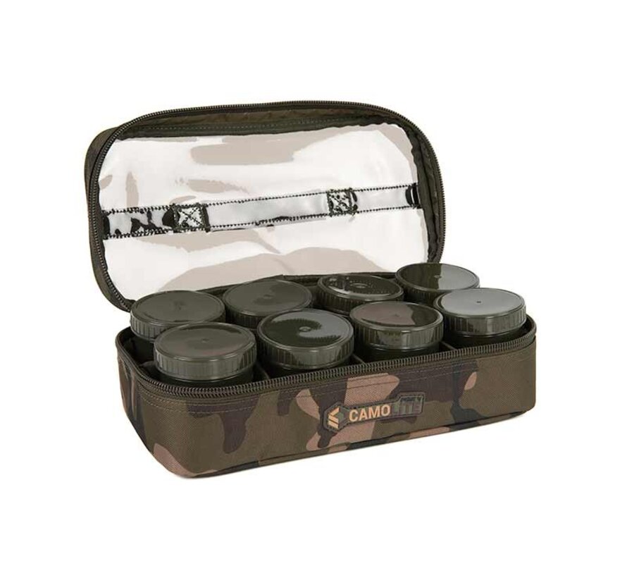 Camolite 12 Pot Hookbait Case