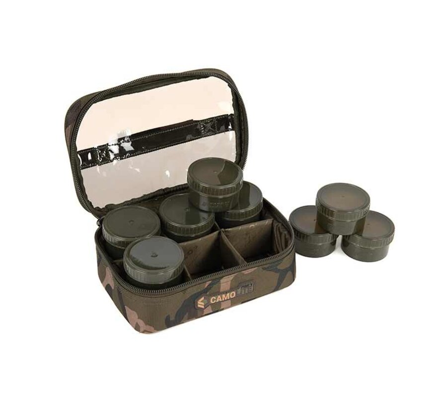 Camolite 8 Pot Hookbait Case