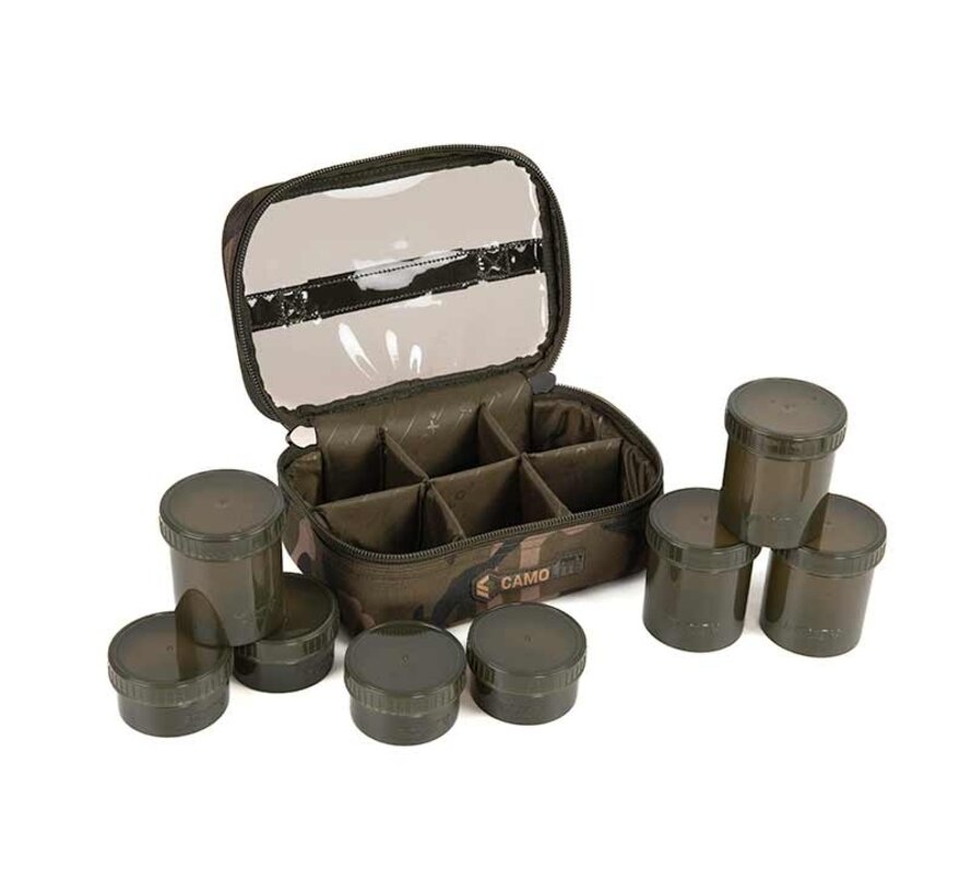Camolite 8 Pot Hookbait Case