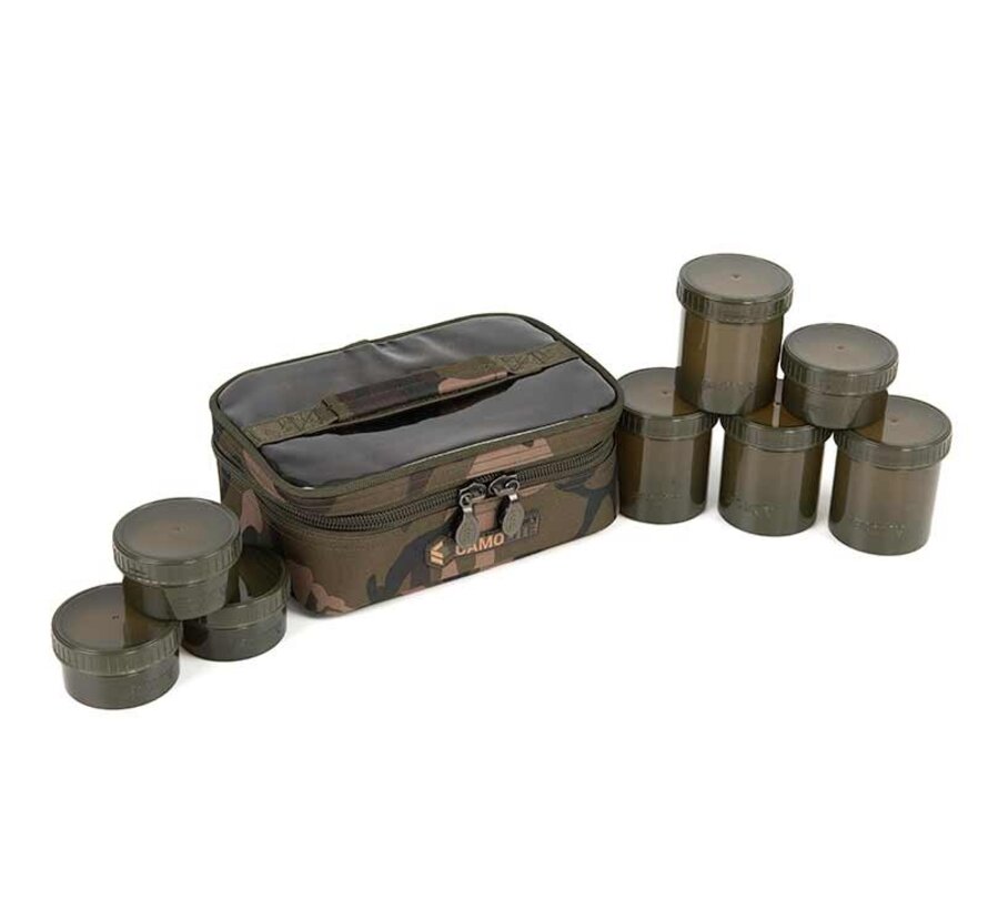 Camolite 8 Pot Hookbait Case