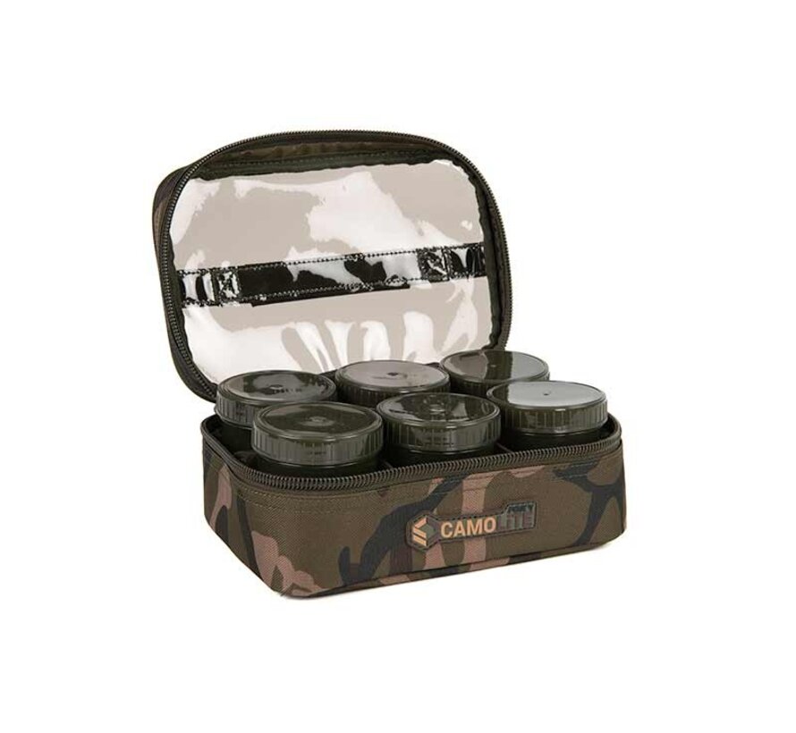 Camolite 8 Pot Hookbait Case