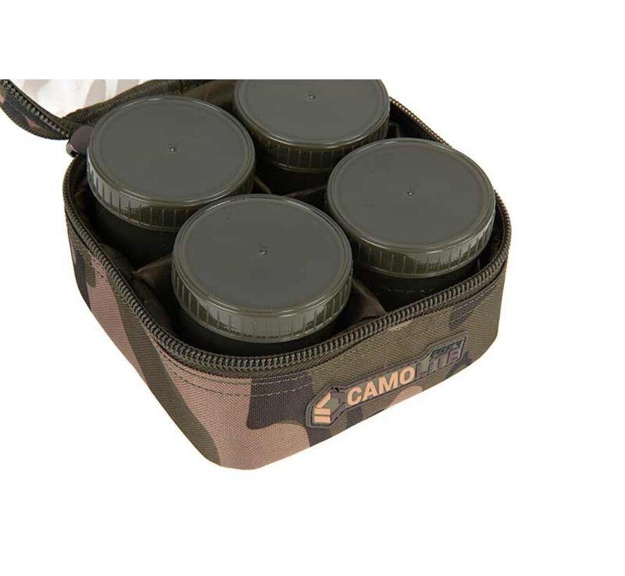 Camolite 6 Pot Hookbait Case