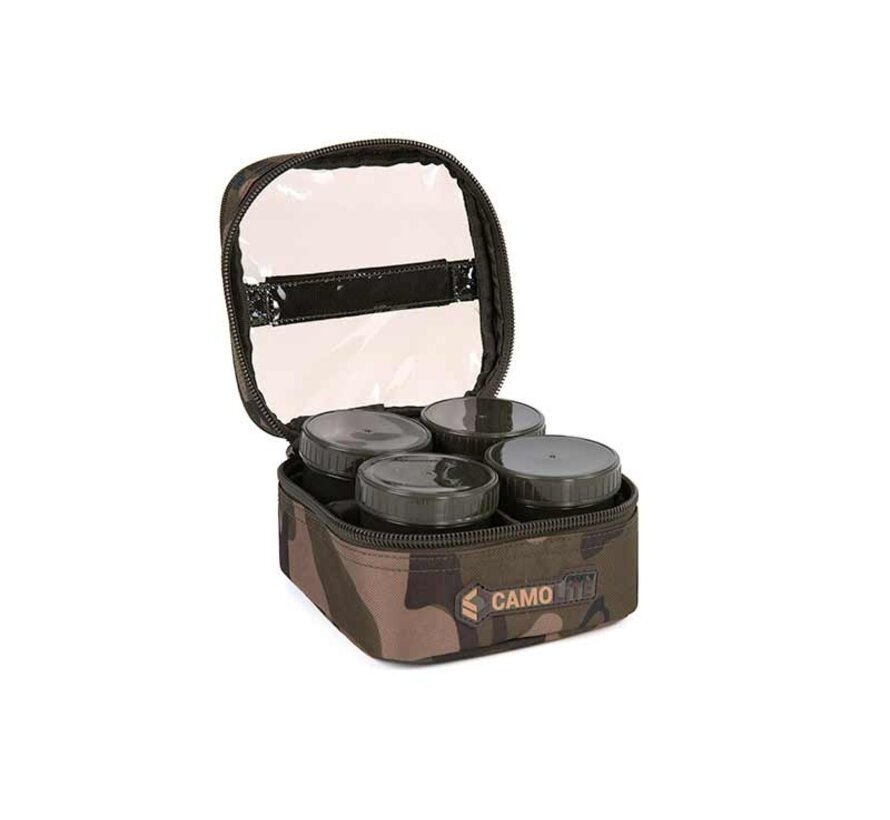 Camolite 6 Pot Hookbait Case