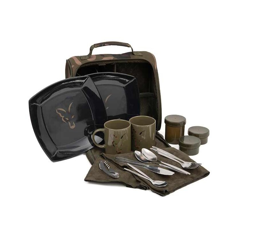 Camolite 2 Person Dinner Set
