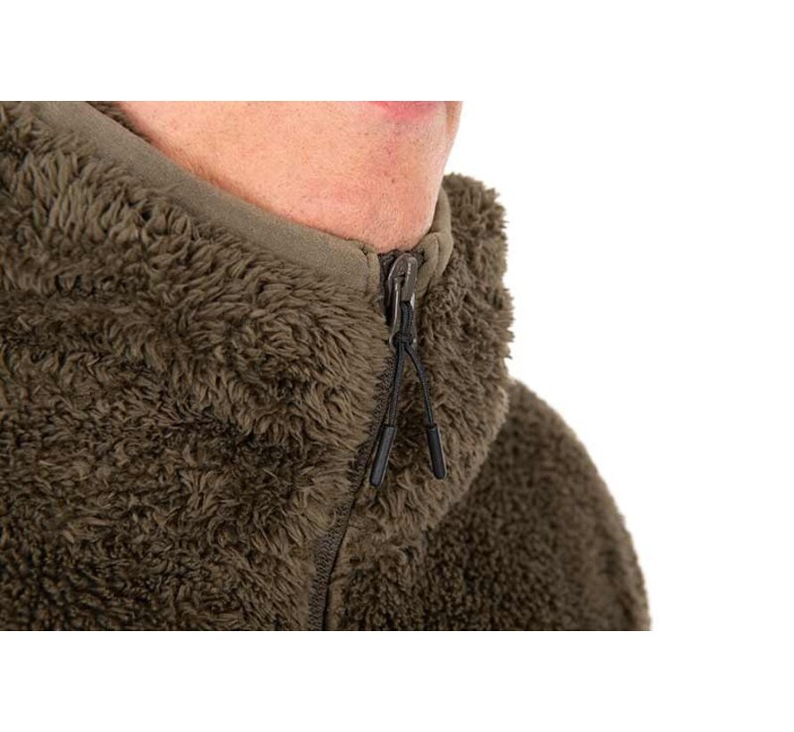 Khaki HD Premium Full Zip Teddy