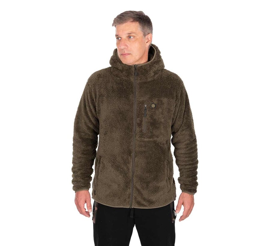 Khaki HD Premium Full Zip Teddy