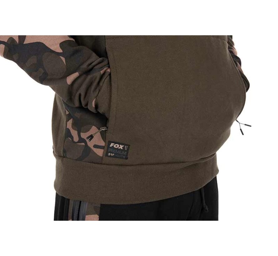Khaki / Camo Pullover Premium 310 Hoodie