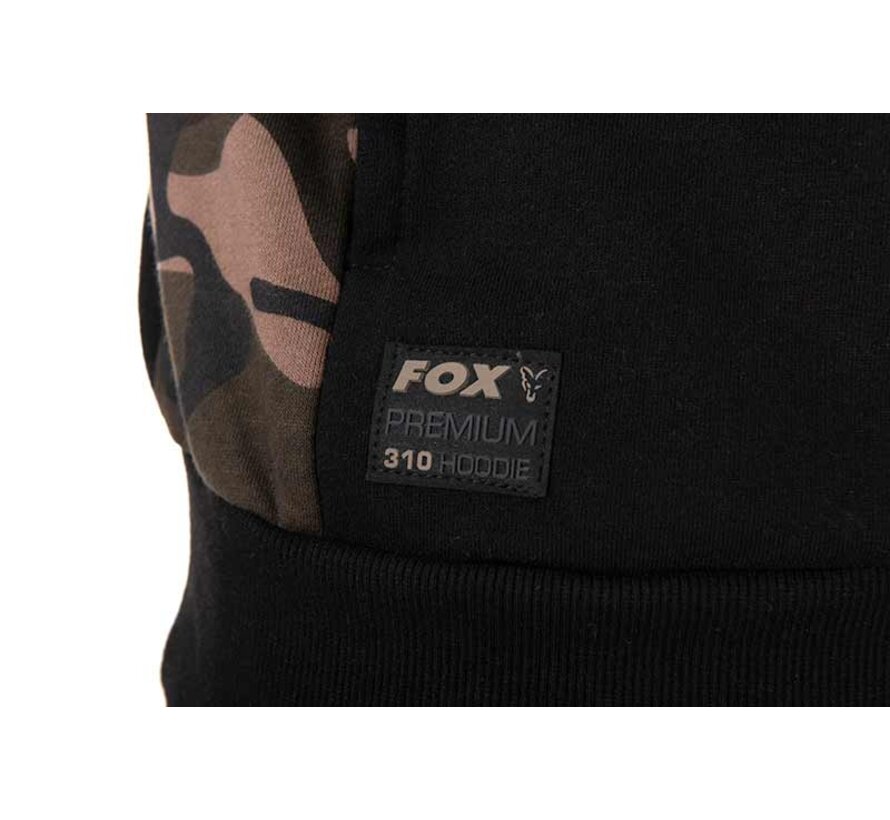 Black / Camo Pullover Premium 310 Hoodie