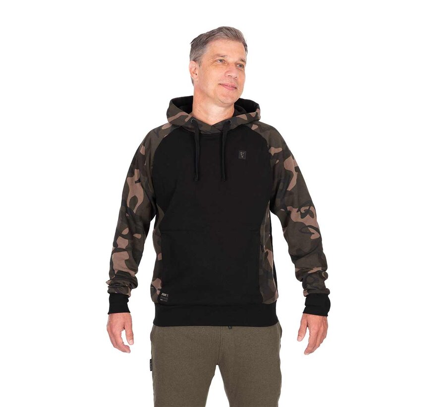Black / Camo Pullover Premium 310 Hoodie