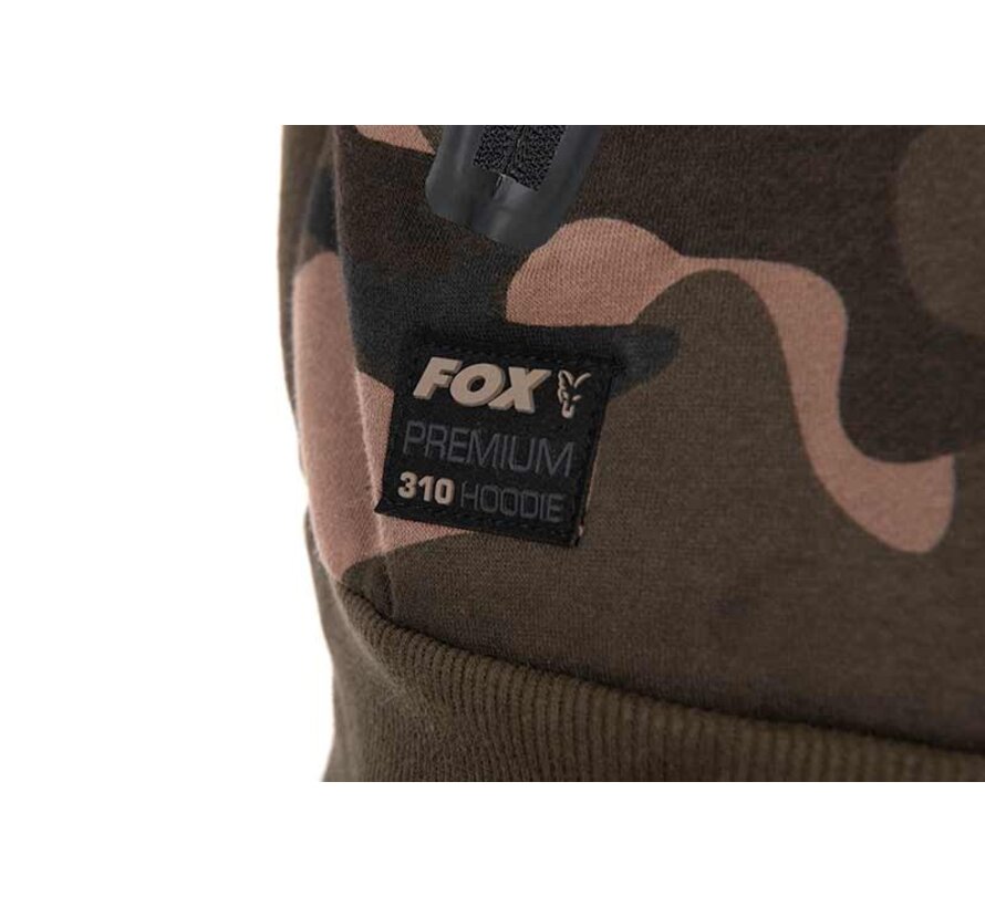 Camo Full Zip Premium 310 Hoodie