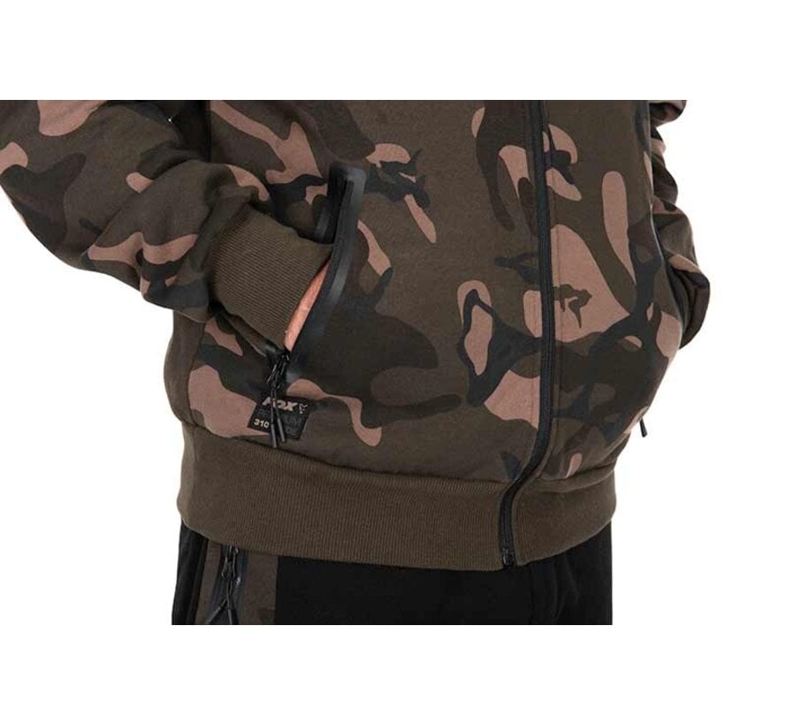 Camo Full Zip Premium 310 Hoodie