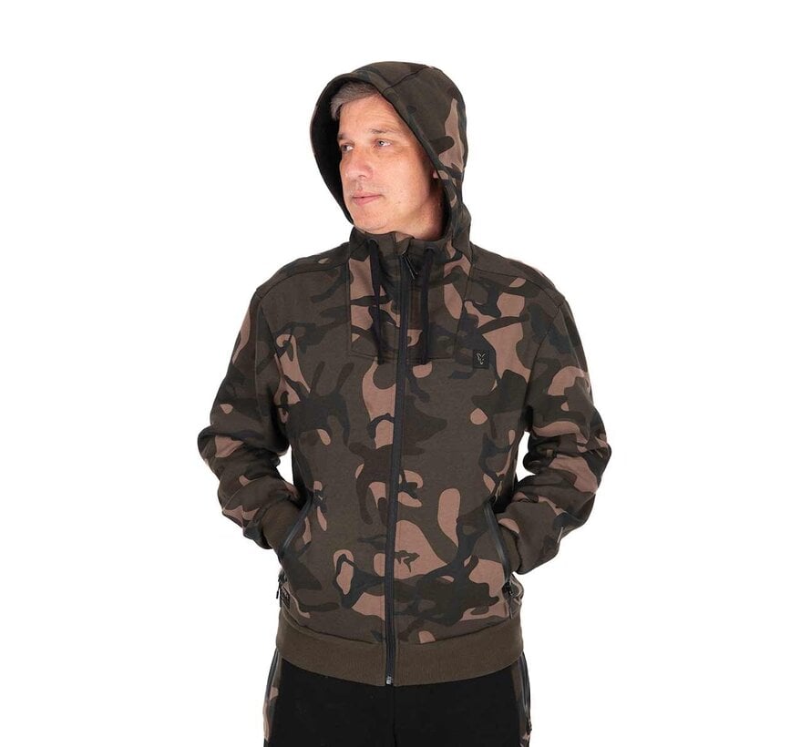 Camo Full Zip Premium 310 Hoodie