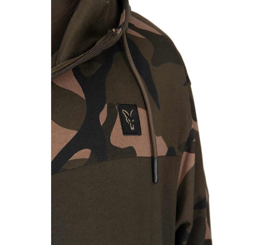 LW Khaki / Camo Split Zip Hoody