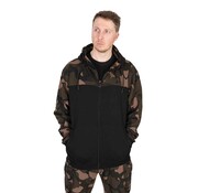 Fox LW BLack / Camo Split Zip Hoody