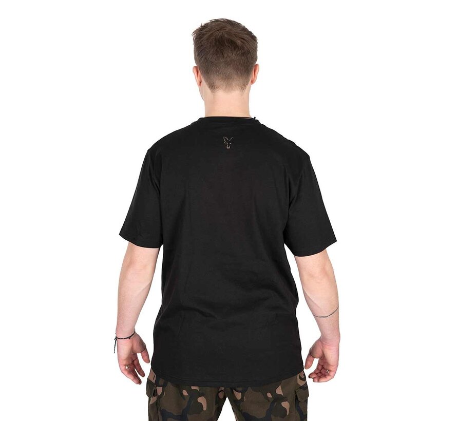 Black / Camo Logo T Shirt