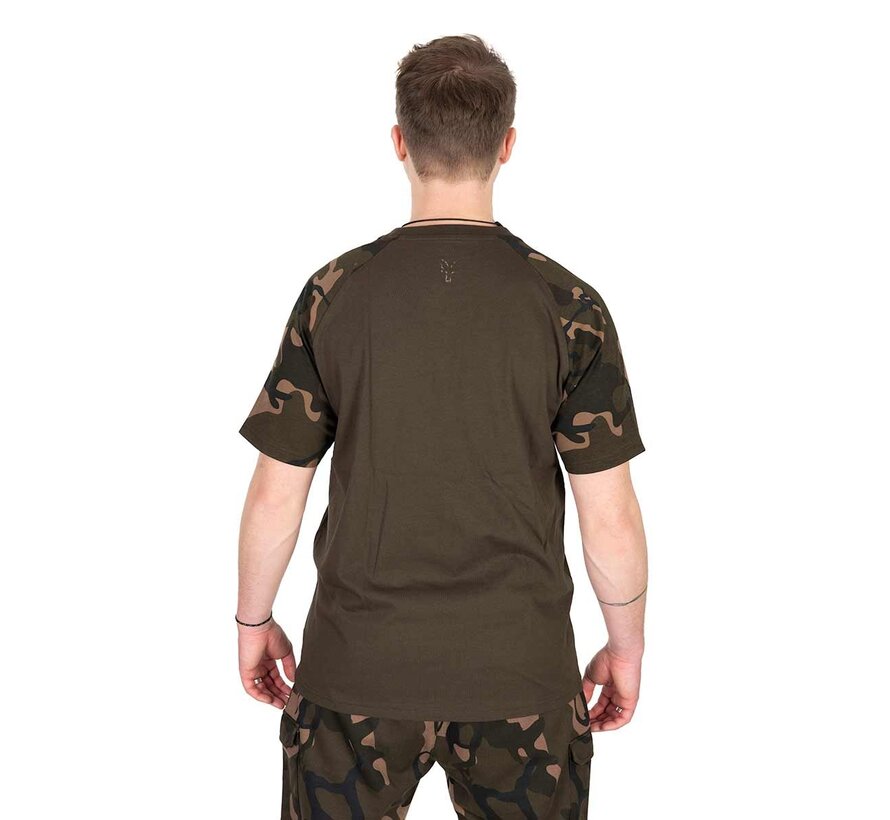 Khaki / Camo Outline T Shirt