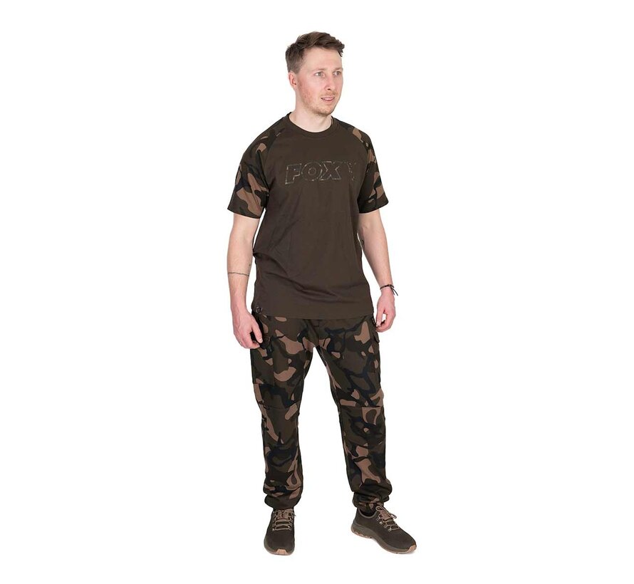 Khaki / Camo Outline T Shirt