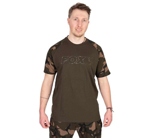 Fox Khaki / Camo Outline T Shirt