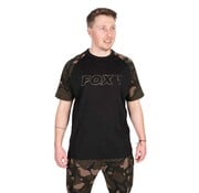 Fox Black / Camo Outline T Shirt
