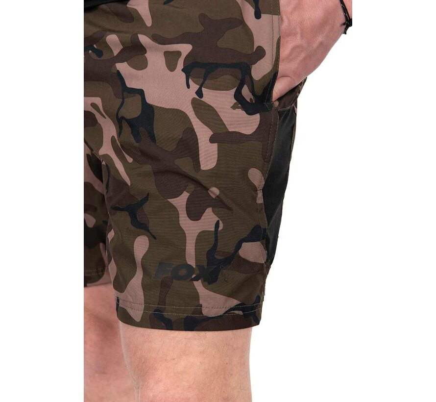 Black / Camo LW Swim Shorts