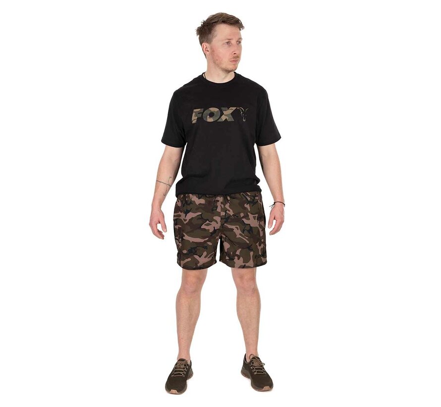 Black / Camo LW Swim Shorts