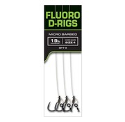 Fox Carp Ready Rigs - Fluoro D-Rig - 6 (x3)