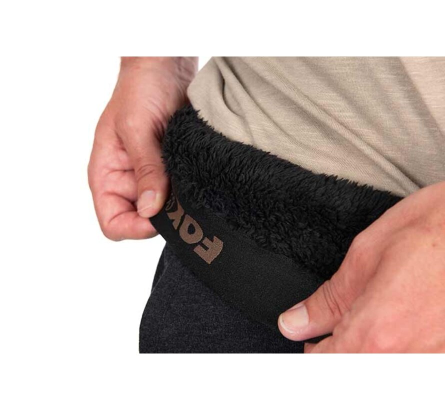 Collection Sherpa Jogger Black/Orange
