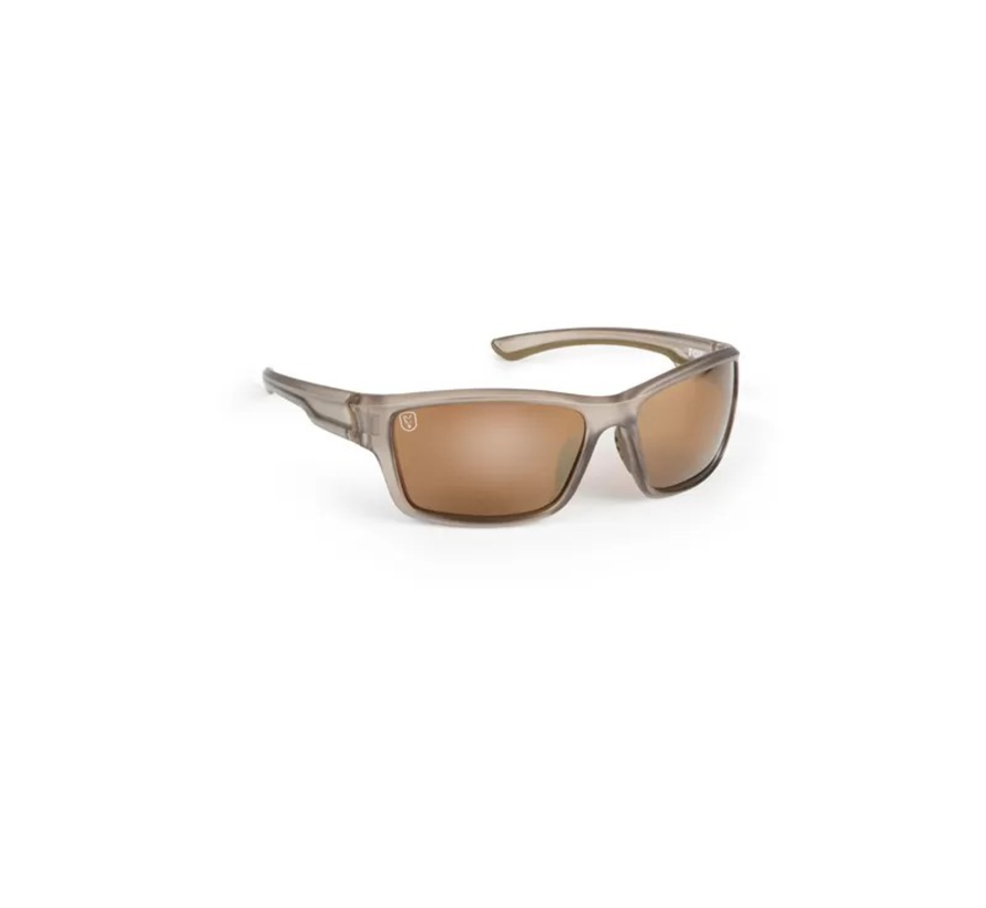 Avius Wraps Trans Khaki Frame Brown Mirror Lenses