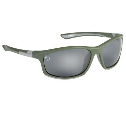 Fox Wraps Green/Silver Frame Grey Lenses