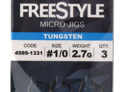 FreeStyle Tungsten Micro Jig Black Jig 29 Maat 2