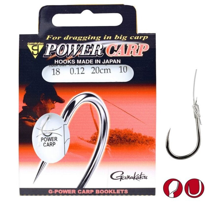 Power Carp Barbless 20cm