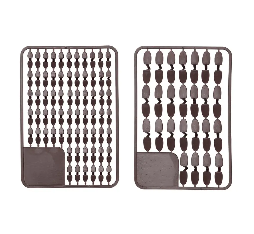 Pellet Stops Dark Brown