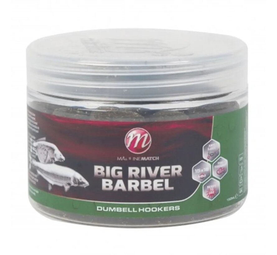 Match Big River Barbel Dumbell Hookers 15x18mm