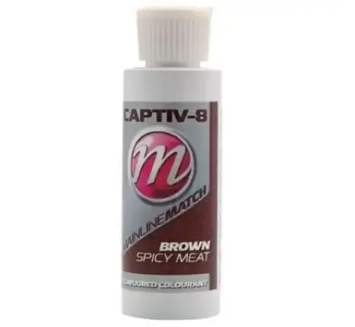 Mainline Match Captiv-8 Flavoured Colourant Brown Spicy Meat