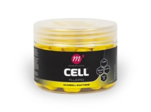 Mainline Fluoro Wafters Cell Yellow Dumbell 12x15mm