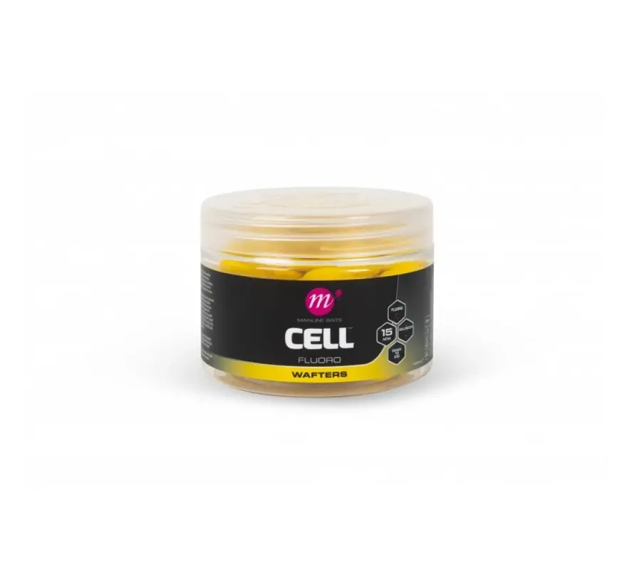 Fluoro Wafters Yellow Cell 15mm