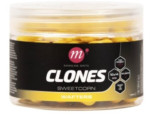 Mainline Clones Barrel Wafters Sweetcorn 10/14mm