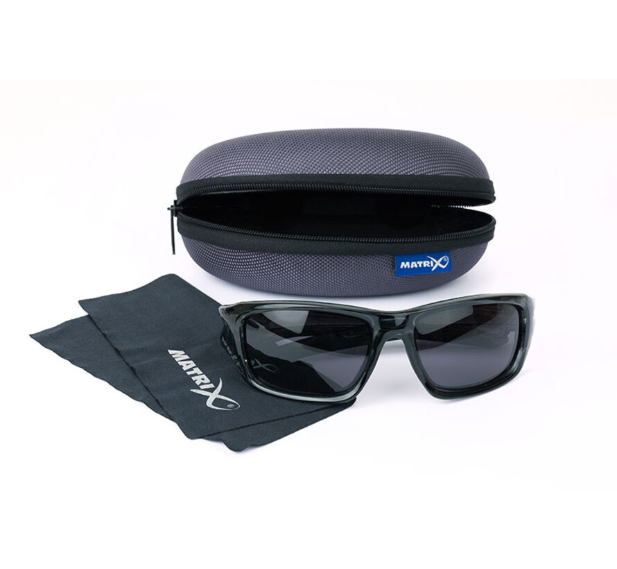 Casual Trans Black Frame Grey Lenses
